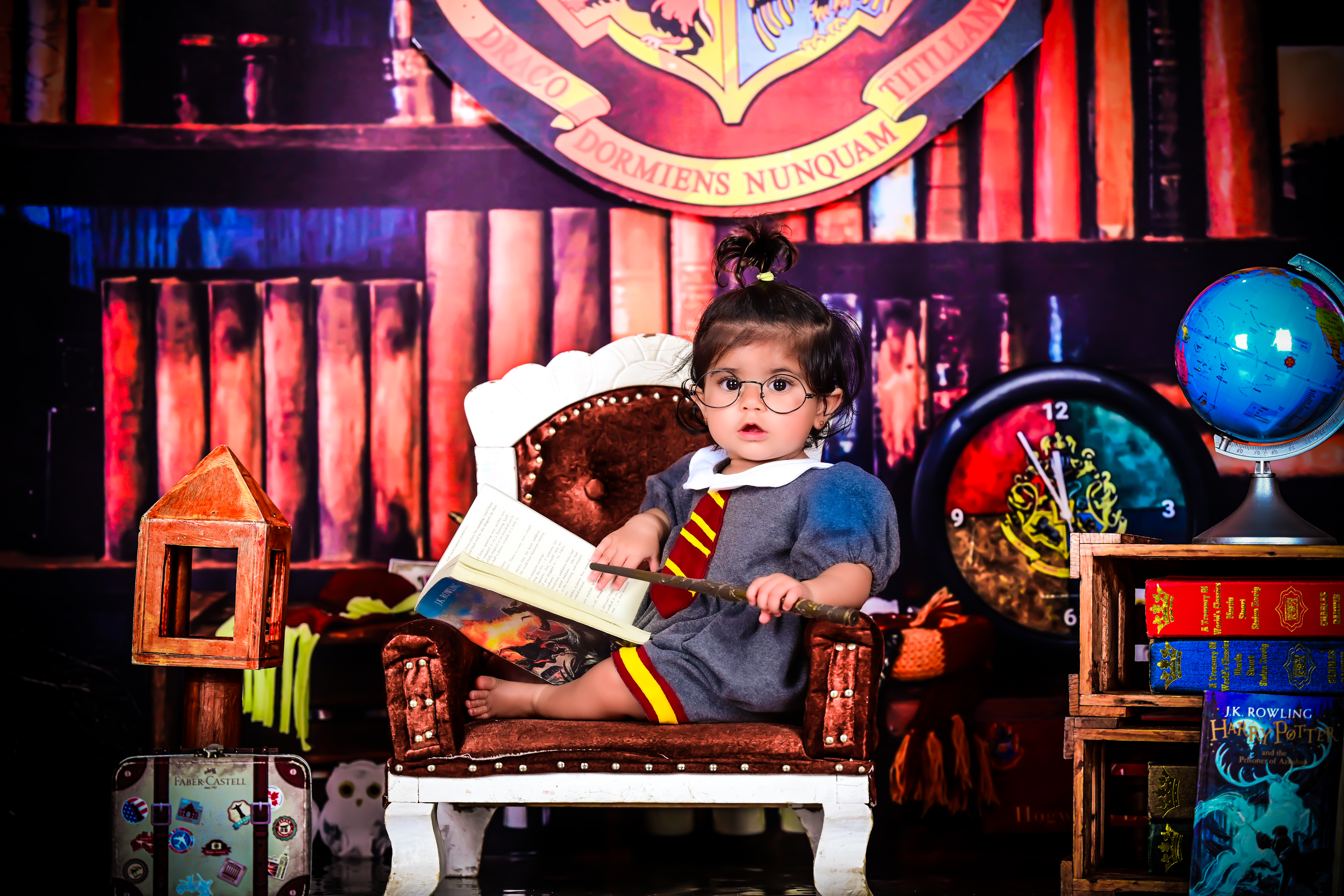 Creative baby photoshoot theme in Bangalore